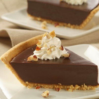 No Bake Chocolate Peanut Butter Pie Recipe