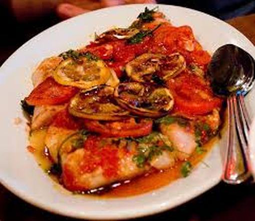 Salmon moroccan roasted