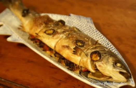 Stuffed Salmon