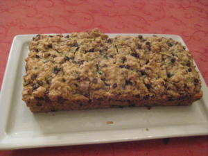 Zucchini Chocolate Walnut Bread