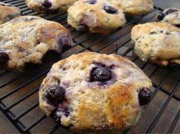 blueberry scones