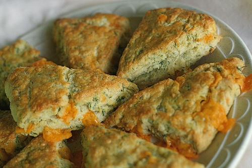 cheddar-dill-scones