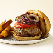 Bison (and all) Burgers with all Toppings Recipe