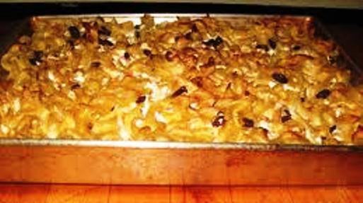 apple noodle kugel