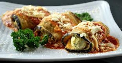 Eggplant roulades