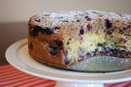 blueberry cake