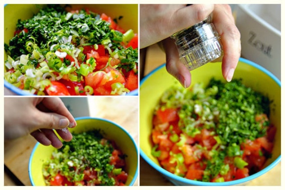 Moroccan Tomato Salad