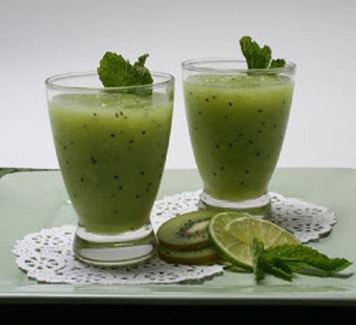 Honeydew Kiwi Soup