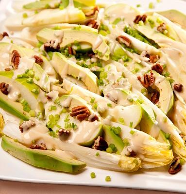 endives walnut salad