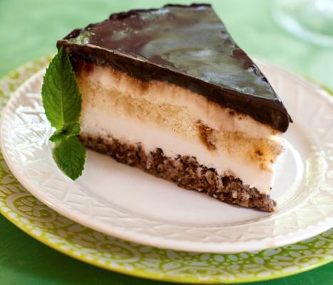 frozen chocolate coconut cake