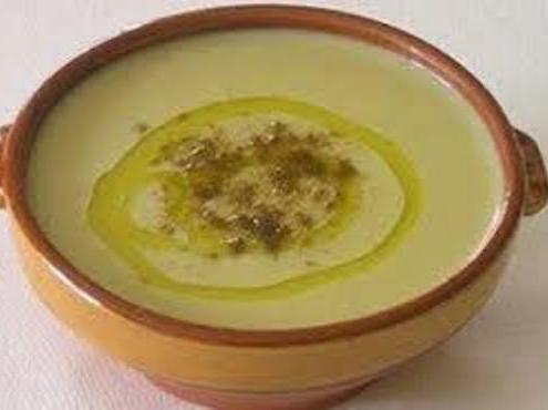 Fava Bean Soup (Bessara) Recipe. Iced Variation