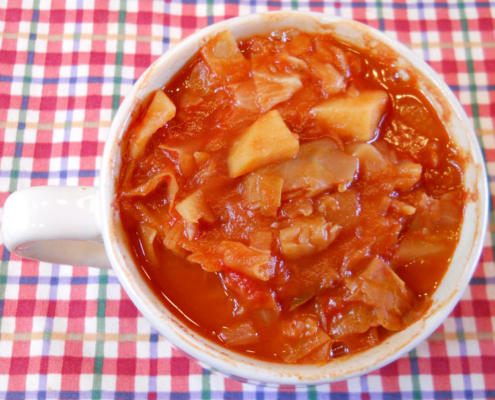 Cabbage Sauerkraut soup