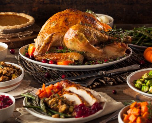 Thanksgiving feast