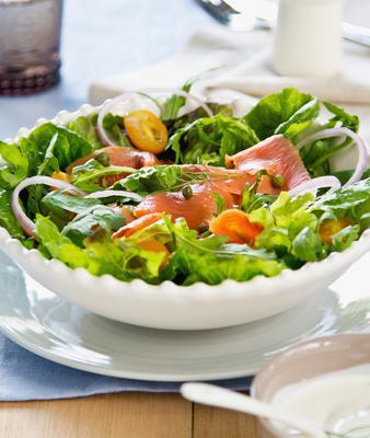 smoked salmon