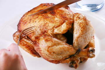 Roast chicken