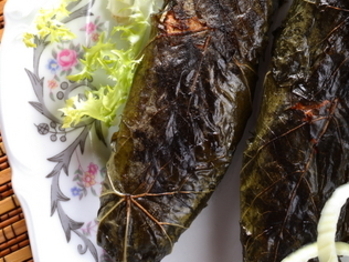 grape leaves