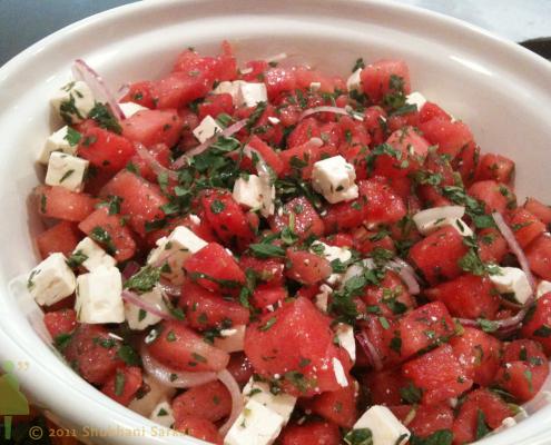 watermelon salad