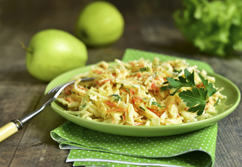 cabbage apple slaw