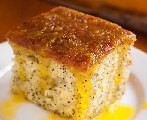 Orange Poppy Seed Cake