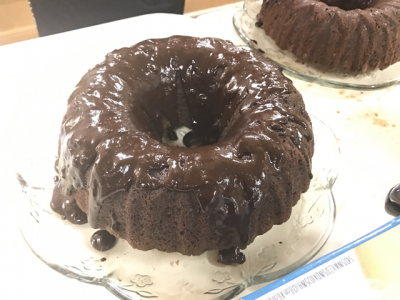 mocca oatmeal cake