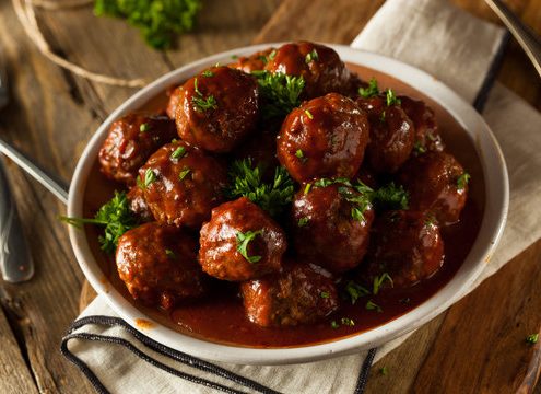 Spicy meatballs