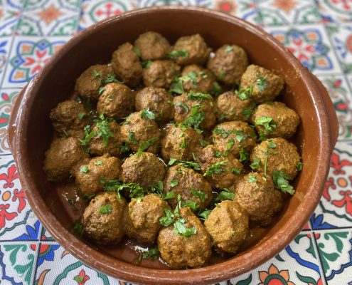 Spicy meatballs