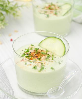 chilled corn soup