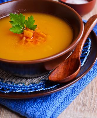 roasted carrot soup