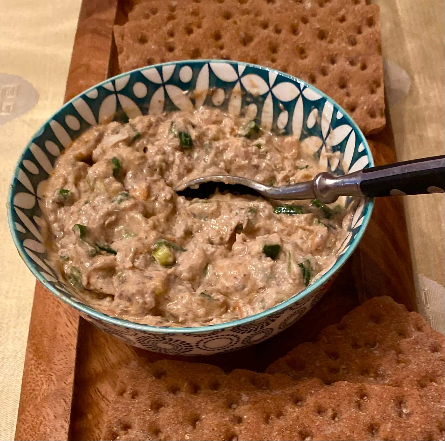 Sardine Spread Recipe. Hand Roll Variation Levana Cooks