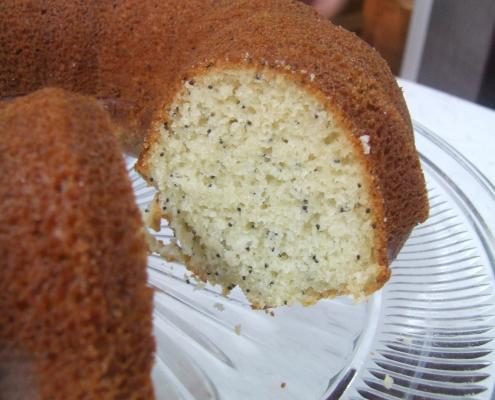 coconut poppy seed cake