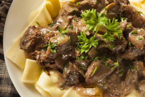 beef stroganoff
