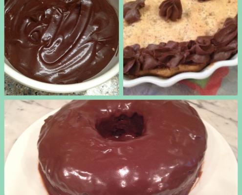 chocolate frosting