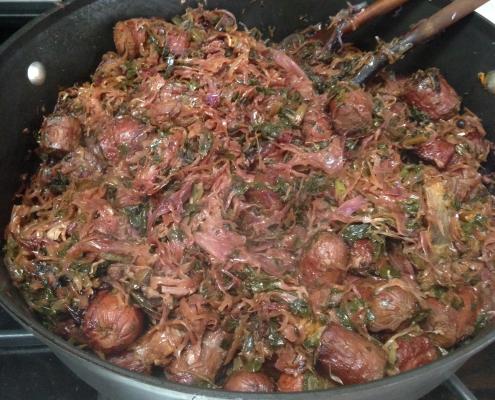 swiss chard sausage
