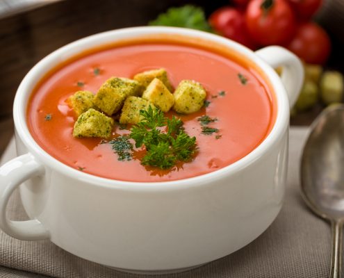 Roasted tomato soup