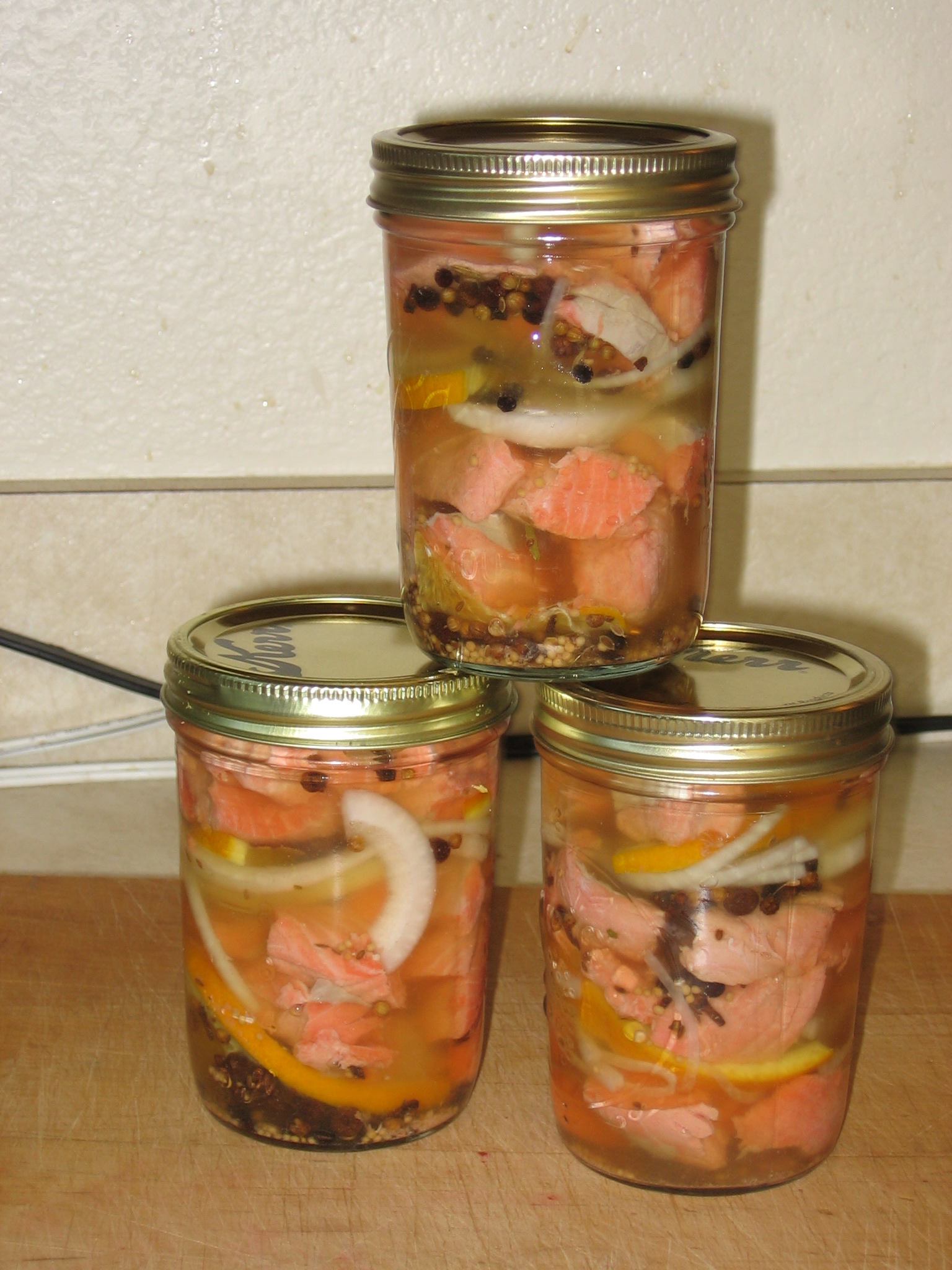 Pickled Salmon Recipe. Serving Ideas Levana Cooks