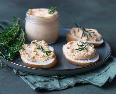 Salmon mousse