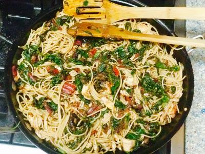 swiss chard pasta