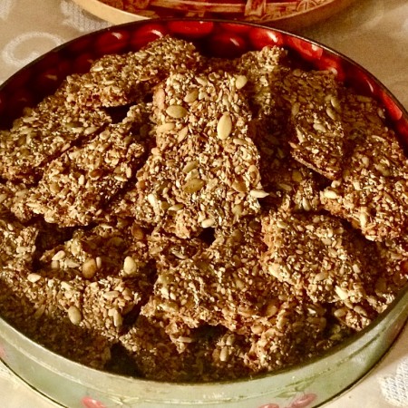 Mixed seed bark