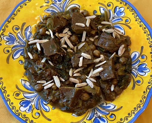 Chickpea tajine
