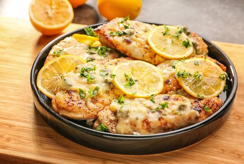 Seitan picatta